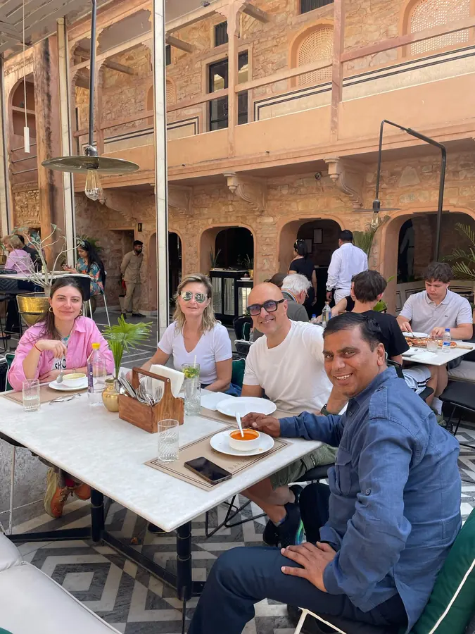 Lunch in Jaipur &mdash; Where to eat safely is not a small question on a trip to India. It comes up in the reviews more often than the monuments do.